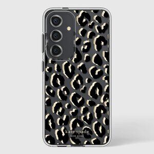 kate spade City Leopard Black Samsung Galaxy S24 Case/NIB